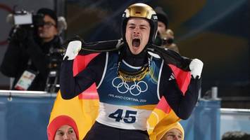 Olympia-Wahnsinn! Skispringer Philipp Raimund gewinnt Gold auf der Normalschanze