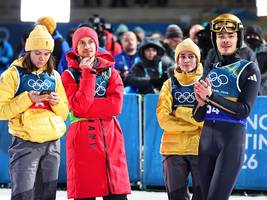 Mixed-Wettbewerb im Skispringen: Eine ziemlich unnötig verpasste Medaille