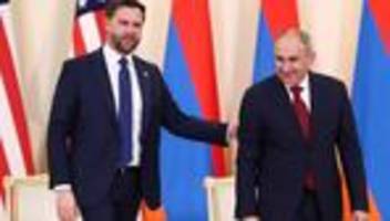 JD Vance in Armenien: Armenien und USA vereinbaren Atomkooperation
