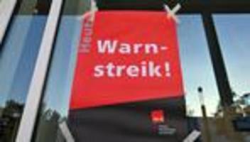 tarifkonflikt: mehr als 1.000 landesbeschäftigte legen arbeit nieder