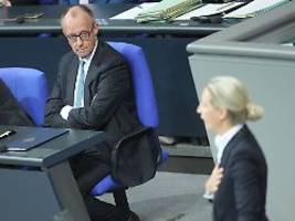 rtl/ntv-trendbarometer: merz stößt auf große skepsis, die afd stagniert