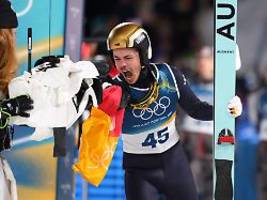 riesenjubel und etwas wehmut: goldflug schockt raimund: ach du scheiße, alter!