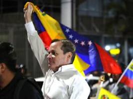 von bewaffneten verschleppt: venezolanischer oppositioneller guanipa wieder bei seiner familie