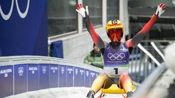 Drittes Olympia-Gold für Deutschland! Rodlerin Julia Taubitz rast allen davon