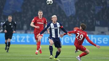 Großer Kampf ohne Lohn: Hertha BSC scheidet gegen Freiburg erstklassig aus