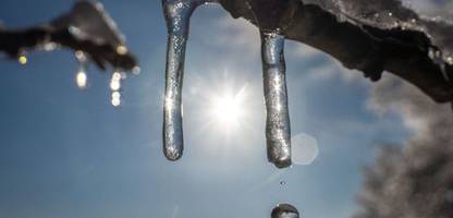 Bayern: Schneeschmelze erhöht Hochwassergefahr