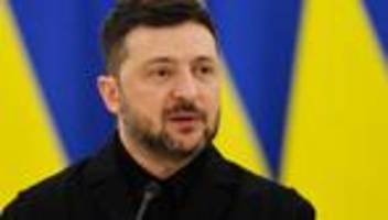 krieg gegen die ukraine: selenskyj nennt wahlen in der ukraine nur bei waffenstillstand möglich