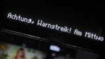 Tarifkonflikt: Warnstreiks legen Nahverkehr in München und Nürnberg lahm
