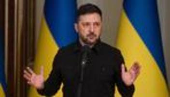 Ukraine-Krieg: Selenskyj bekräftigt Bedingungen für Wahl