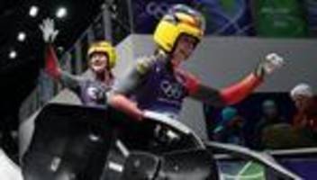 Olympische Winterspiele : Deutsche Rodlerinnen und Rodler holen Medaillen im Doppelsitzer