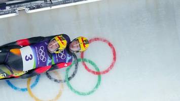 Deutsche Spitzenrodler Wendl/Arlt holen bei Italien-Party die Bronzemedaille