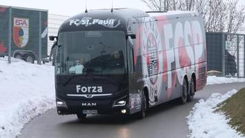 mannschaftsbus des fc st. pauli beschmiert – kriminalpolizei ermittelt