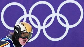 Olympia: Cool und nervenstark: Ski-Ass Emma Aicher will nun neue Medaillenfarbe