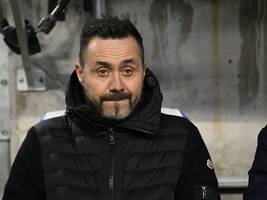 Ligue 1: Olympique Marseille entlässt Trainer De Zerbi