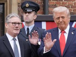 politiker: starmer soll bleiben. aber trump darf sehr gern zurücktreten