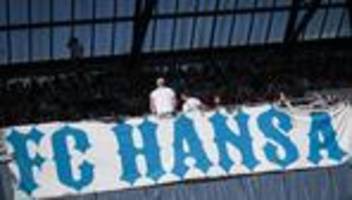 3. Fußball-Liga: Fan-Gewalt: Polizei-Gewerkschaft warnt vor Rostock-Aufstieg