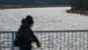 Gestiegener Wasserstand: An der Oder in Frankfurt besteht Hochwassergefahr