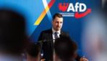 Rechtsextreme Freie Kräfte: AfD-Jugend-Vize verteidigt Teilnahme an rechtsextremer Demo