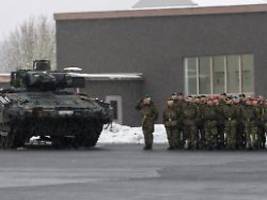 Aufstellung ist herausfordernd: Bundeswehr fehlen Freiwillige für Panzerbataillons in Litauen