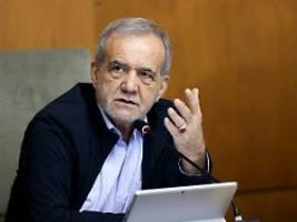 Wunden sollten geheilt werden: Iranischer Präsident ruft nach Unruhen zur Versöhnung auf