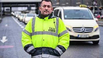 bedrohte fahrer, belästigte fluggäste: taxifahrer-streit am ber eskaliert
