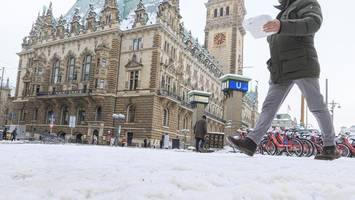 Frost, Schnee, Glätte: Der Winter lässt Hamburg am Wochenende frieren