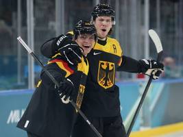 Deutsche Eishockey-Nationalmannschaft bei Olympia: Auftaktsieg dank Draisaitl und Stützle