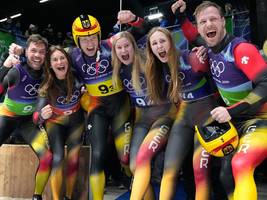 Gold für deutsche Rodel-Staffel: Ab jetzt die erfolgreichsten deutschen Olympia-Wintersportler