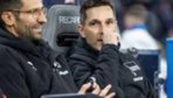 2. Fußball-Bundesliga: Gesperrter Hertha-Trainer Leitl fordert Limit gegen Hannover