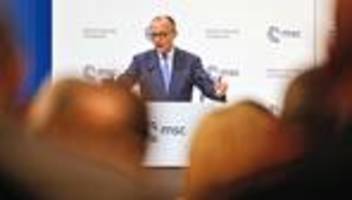 Münchner Sicherheitskonferenz: Bundeskanzler Merz will transatlantische Beziehung neu ausrichten