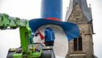 Winter: So groß ist XXL-Schneemann Jakob in diesem Jahr