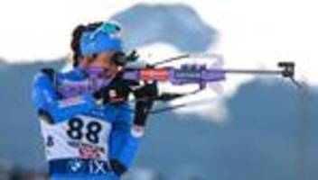 winterspiele: italienische biathletin darf trotz positiver dopingprobe starten