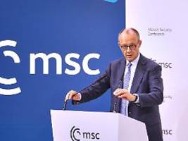 Sicherheitskonferenz eröffnet: Merz warnt vor Ende der Freiheit in Ära der Großmächte