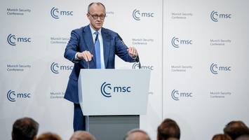 merz auf der münchner sicherheitskonferenz: seine rede im wortlaut