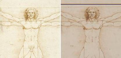 vitruvianischer mensch von leonardo da vinci: empörung über »zensiertes« kunstwerk in rai-olympia-clip