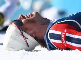 norwegens langläufer klaebo: noch einmal gold, dann ist er der könig der winterspiele