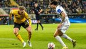 2. Fußball-Bundesliga: Elversberg nimmt Hürde Dresden und rückt auf Platz zwei