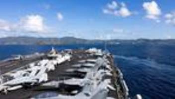 iran: usa entsenden weiteren flugzeugträger in richtung iran