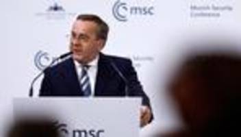 Münchner Sicherheitskonferenz: Bundesverteidigungsminister Pistorius warnt USA vor Alleingängen