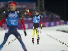 medaille nach russen-doping: deutsche biathlon-staffel holt gold - zwölf jahre nach dem rennen
