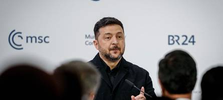 Sicherheitskonferenz: Selenskyj drängt in München zur Eile bei Hilfen