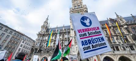 Zwischen Solidarität und Protest: Diese Demos finden zur Sicherheitskonferenz in München statt