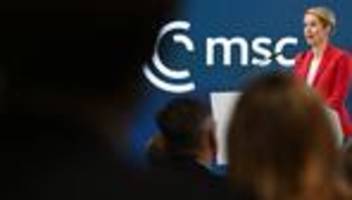 Münchner Sicherheitskonferenz: EU-Außenbeauftragte Kallas weist US-Kritik an Europa zurück