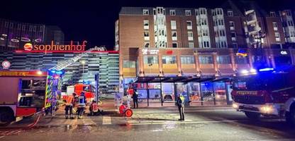 Kiel: Ein Toter nach Wohnungsbrand über Einkaufszentrum Sophienhof