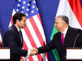 Geopolitik: Rubios Besuch bei Orbán zeigt, welches Europa die USA wollen