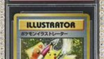 Auktion: Pokémon-Sammelkarte für 16,5 Millionen Dollar versteigert