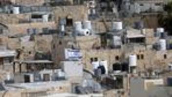 Palästinensergebiete: Israelische Regierung billigt privaten Landkauf im Westjordanland