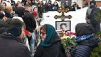 Tod Alexej Nawalnys: Russland weist Bericht über Vergiftung Nawalnys zurück