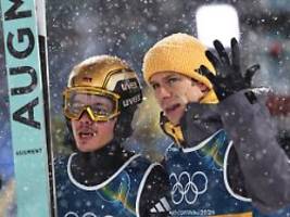 einfach beschissen gerade: deutsche skispringer haben gewaltiges wetterpech