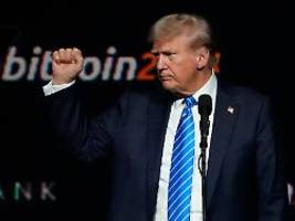 War es das jetzt?: Selbst Trump kann dem Bitcoin nicht mehr helfen